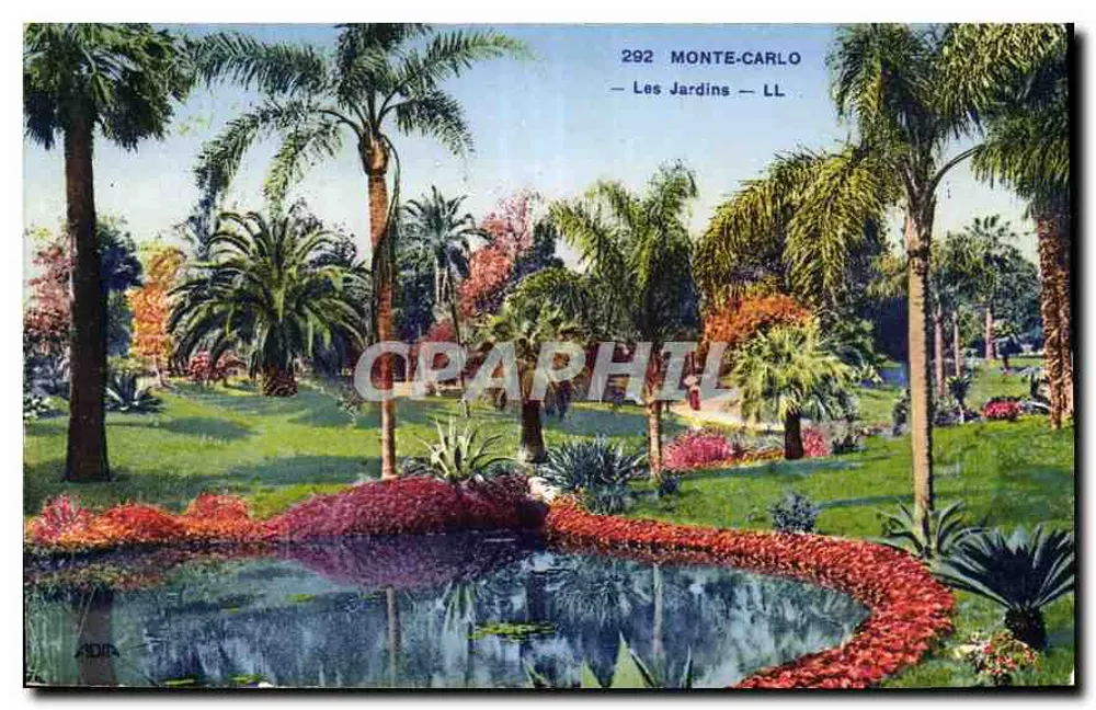 Monte-Carlo — Os Jardins — LL — n°292 - Frente