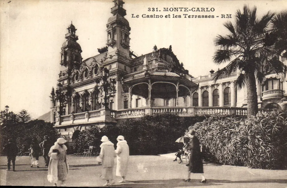 Das Casino und die Terrassen - Monte-Carlo — Serie 331, Verlag R.M. - Vorderseite