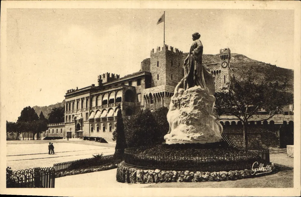 Palast des Prinzen — Monaco — J. Gilletta, n° 829 - Vorderseite