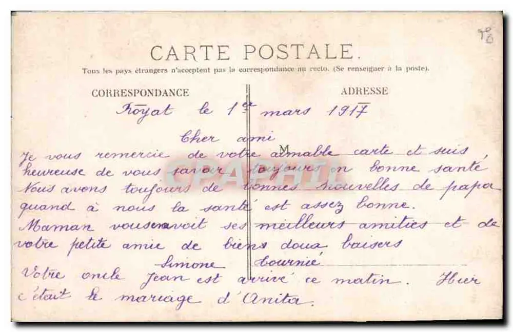 Menina pequena em oração — Oração da noite — editor não visível - Verso