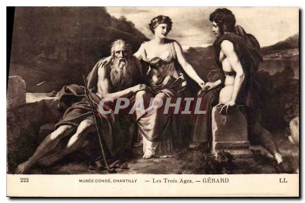 Os Três Idades — Museu Condé, Chantilly — Gérard - Frente