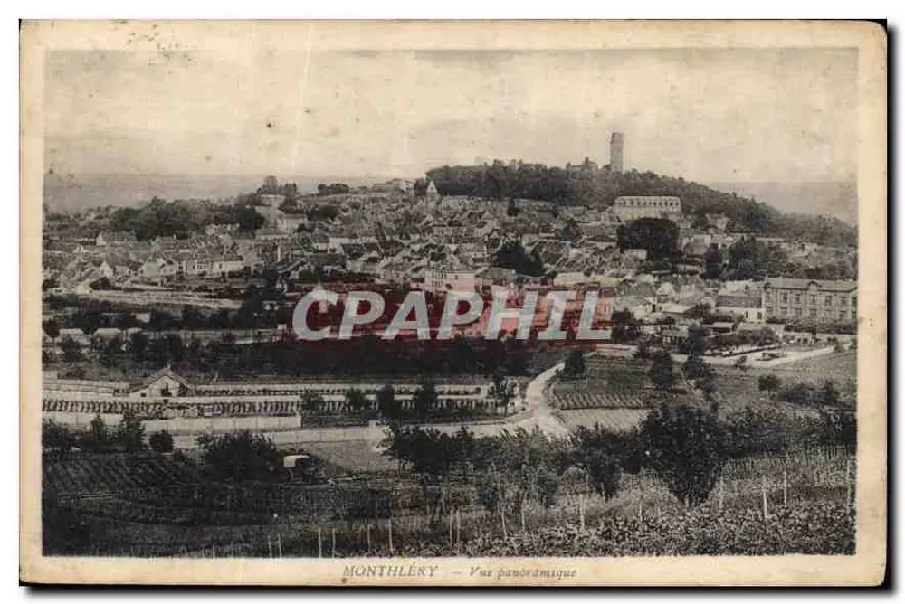 Monthléré — Vista panorâmica — Edição A. Drille - Arpajon - Frente