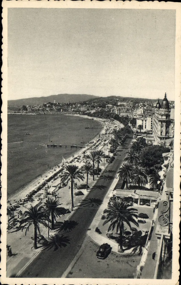 Luftbild der Côte d'Azur — Grasse — Verlag Rella-Nice - Vorderseite