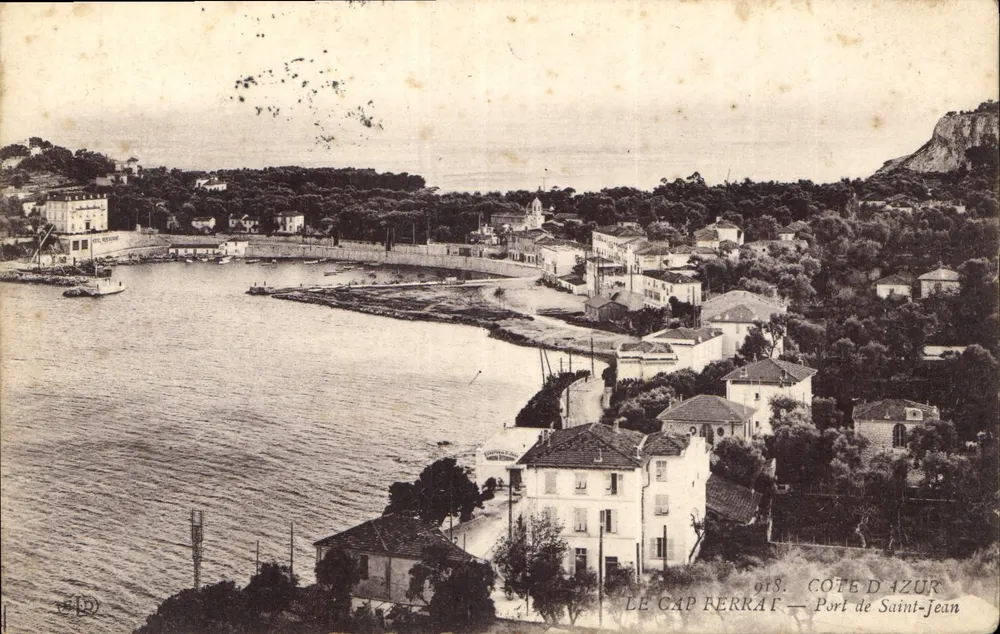 Le Cap Ferrat — Hafen von Saint-Jean — Côte d'Azur - Vorderseite