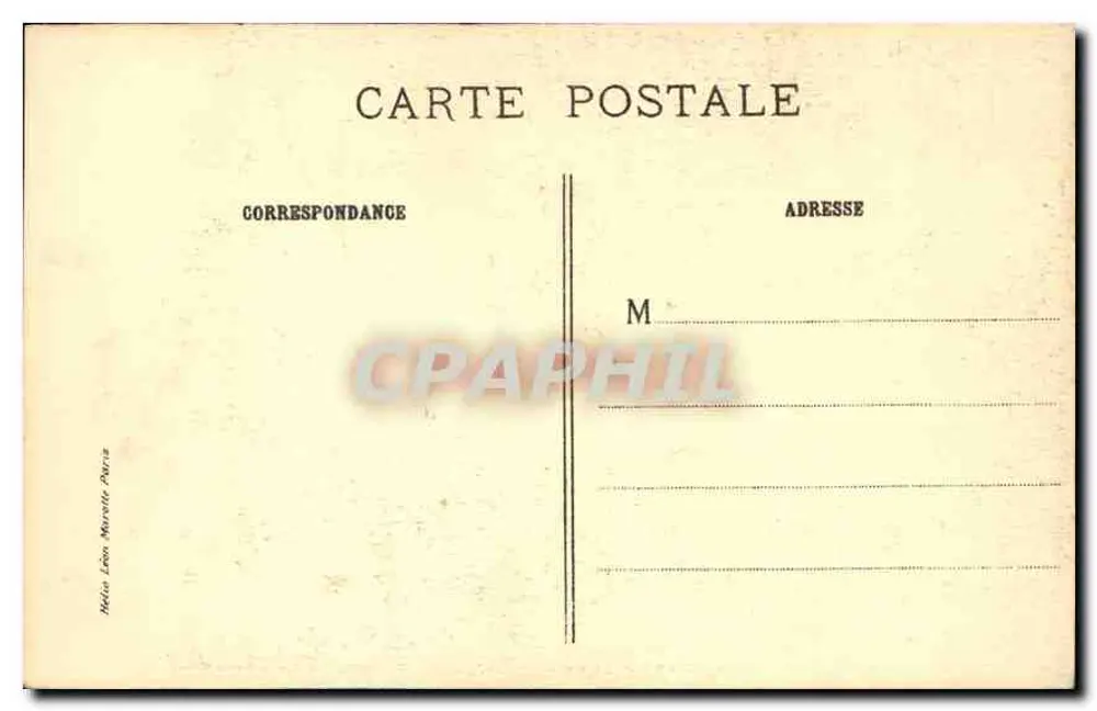 Familienfeier — J.E. Balloz, Verlag — Nr. 400 - Rückseite