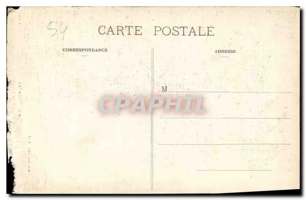 Escada do Tribunal — Toul — Pratbemnon, editor, Toul — B-988 - Verso