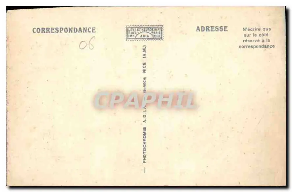 Gorges du Cians (A.M.) — Winterstrasse — Adia - Rückseite
