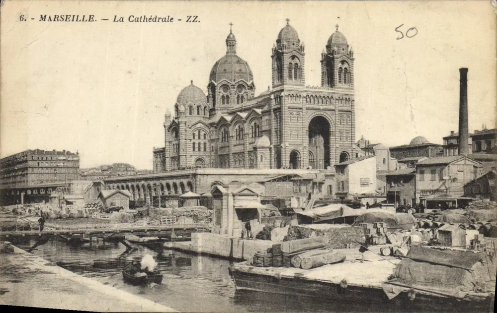 Marseille — A Catedral — ZZ. - Frente