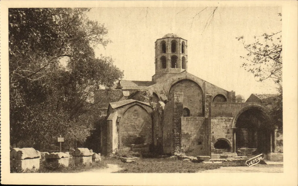 Kapelle Saint-Honorat des Alyscamps — Arles-sur-Rhône — Verlag J. George - Vorderseite