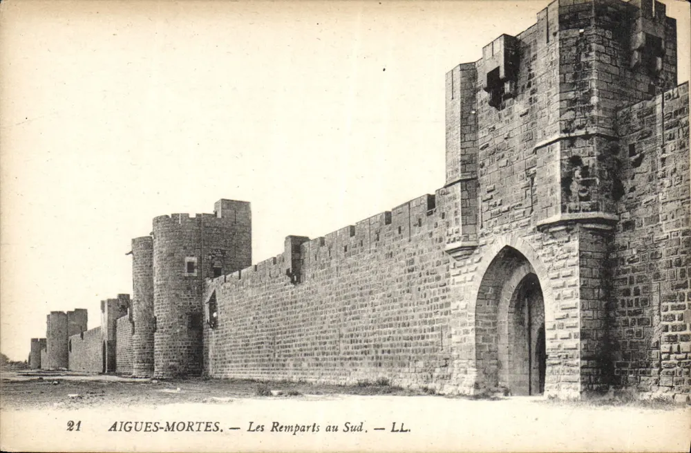 AIGUES-MORTES — Les Remparts au Sud — LL. - Vorderseite