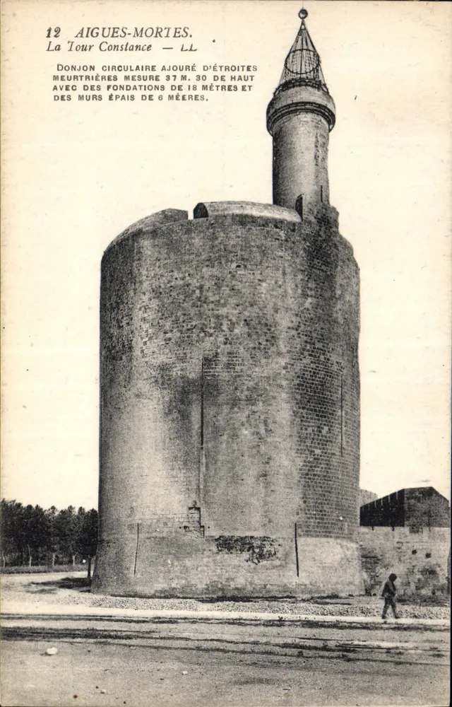 Aigues-Mortes — Die Turm von Constanz — LL - Vorderseite