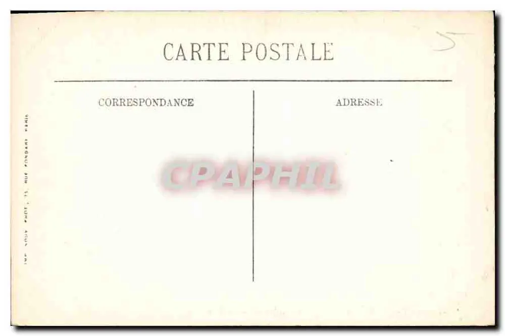 Marselha — A Abadia de Saint-Victor - Verso