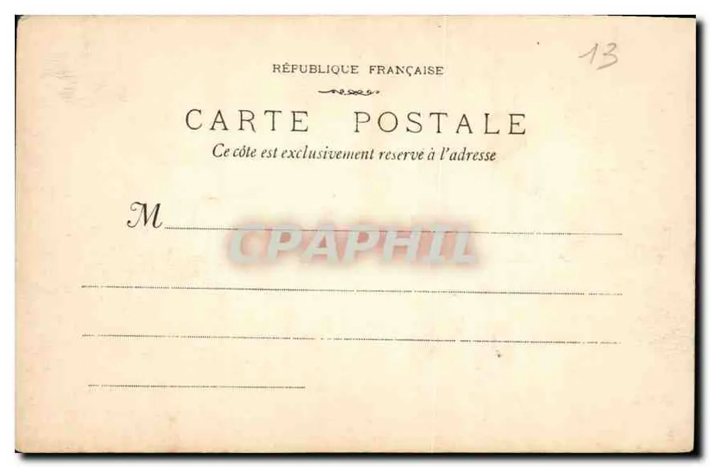 Arles - Galerias do Claustro de São Trofimé (Século XI) — Fototip. E. Lacour — Marselha, n° 249 - Verso
