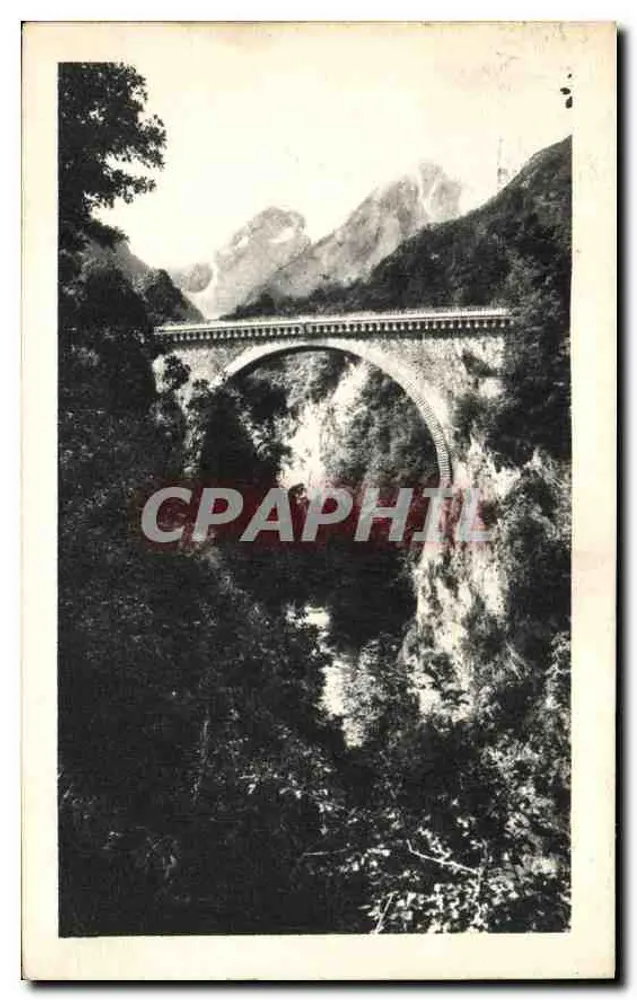 Ponte Napoléon — Castelo-Fortaleza, Lourdes — Edição do Palácio do Rosário, Lourdes - Frente