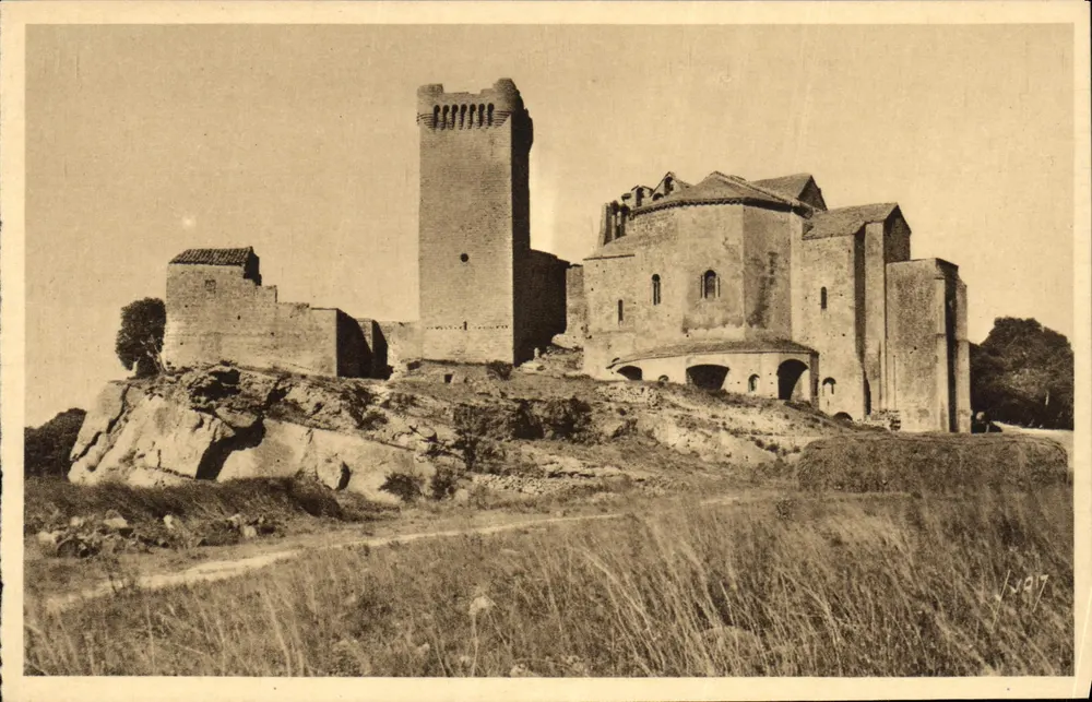 Montmajour (Bouches-du-Rhône) — Die Abtei gegründet im 6. Jahrhundert — Les Éditions d'Art Yvon, Paris - Vorderseite
