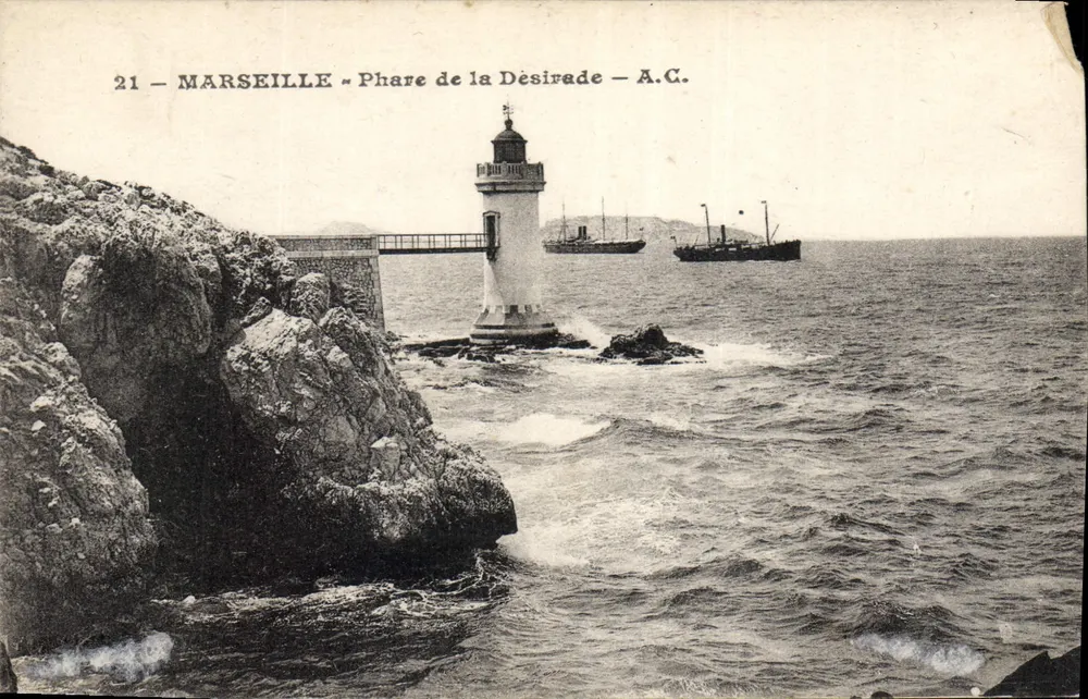 Marseille — Farol da Désirade — A.C. - Frente