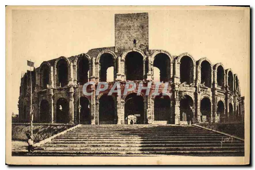 Die Arènes von Arles — Arles (Bouches-du-Rhône) — Les Éditions d'Arles, 15 Rue Vignon, Paris - Vorderseite