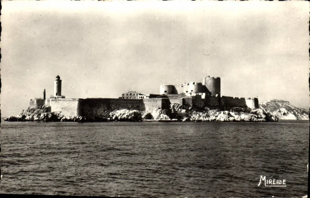O Castelo de If — Marselha — Edição Mireille - Frente