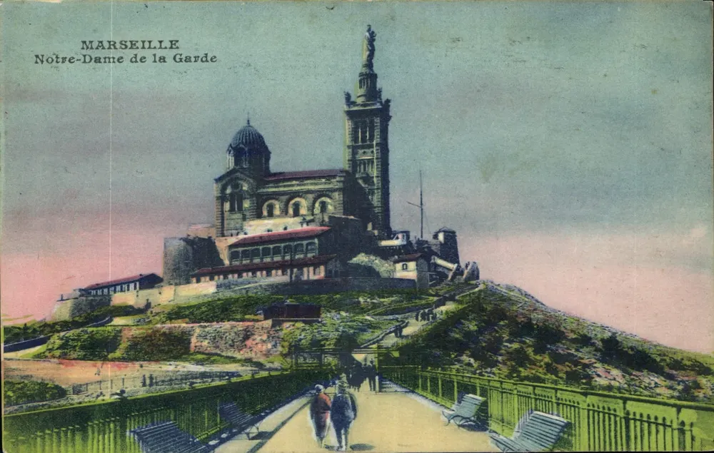 Marselha — Nossa Senhora da Guarda — editor desconhecido, número de série não visível - Frente