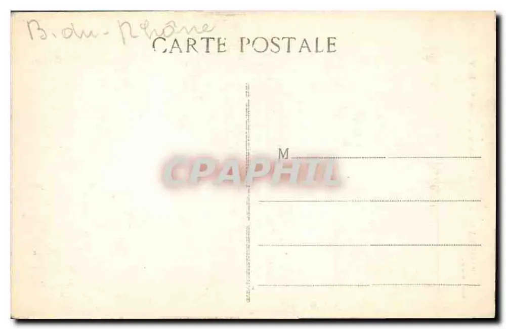 AIX-EN-PROVENCE - Portal des alten Erzbischöflichen Palastes — Carle Edition - Rückseite