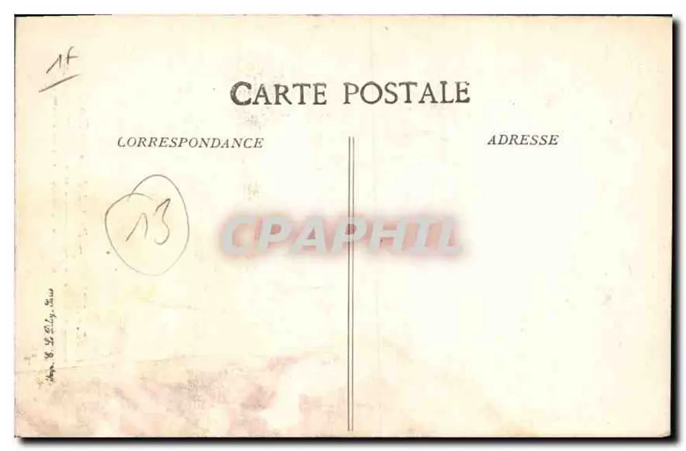 Arles — Portal de São Trofimé — Editor B.D. n°1203 - Verso
