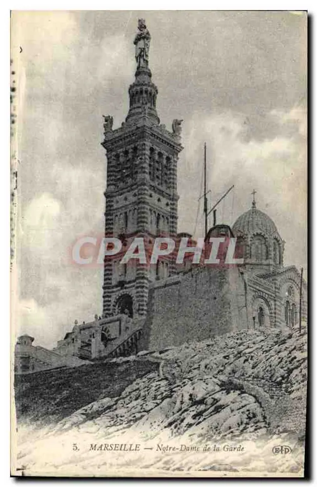 Marselha — Nossa Senhora da Guarda — editor BID - Frente
