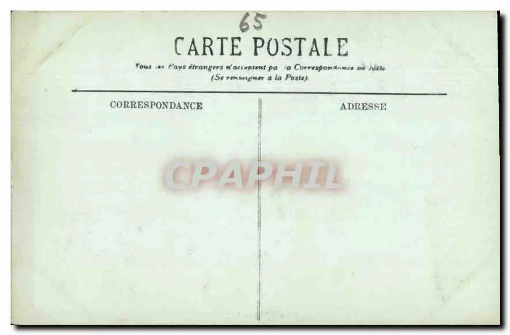 Lourdes — O Funicular do Pic du Jer — LL. — n° 140 - Verso