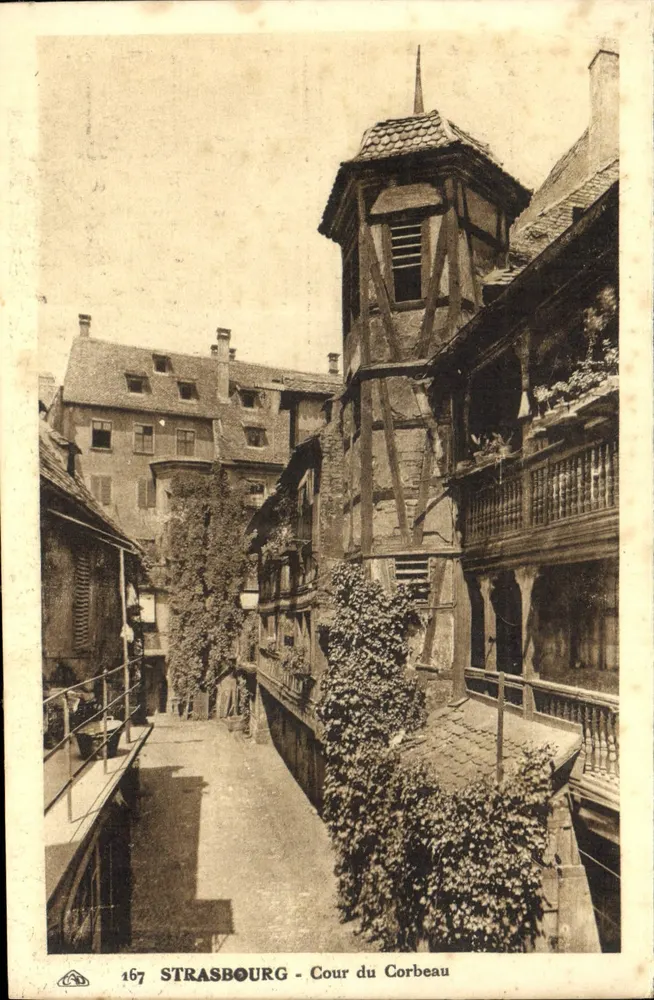 Strasbourg - Plac Króla Kruków — numer serii 167 - Awers