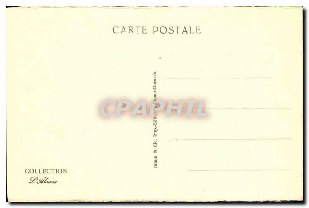 Strasbourg — Die Kathedrale und alte Häuser — M-Netter, n°636 - Rückseite