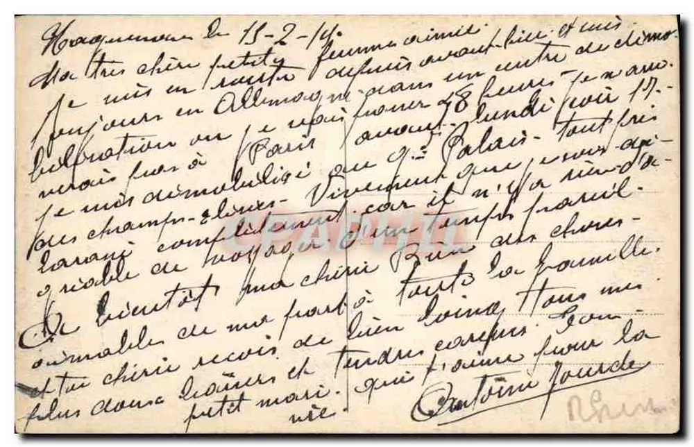 Estrasburgo — A Catedral — Strassburg, Strassbourg, Strasbourg, Münster - Verso