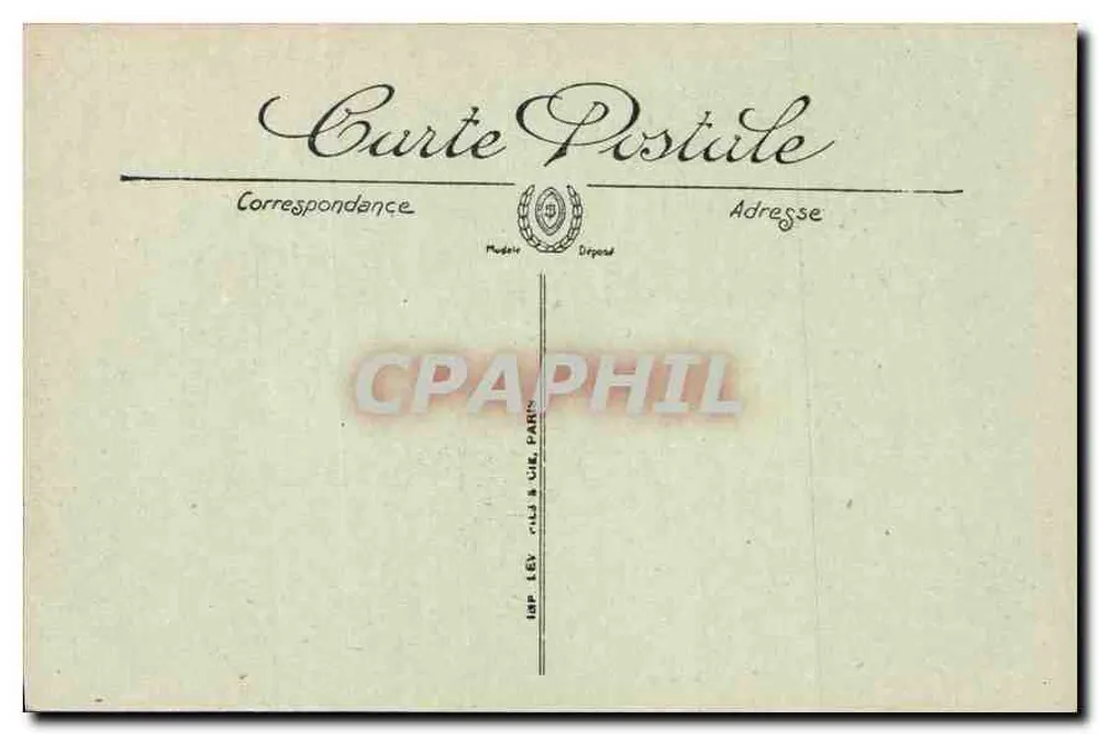 Marselha — O Castelo de If — Selecta, n° 195 - Verso