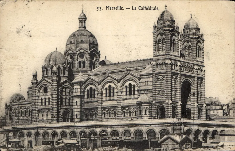 Marselha — A Catedral — Editor: Magnat Thèse, n° 53 - Frente
