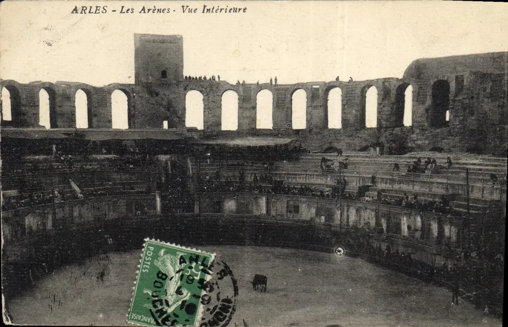 Arles - Die Arenen - Innenansicht — unbekannter Verlag, Seriennummer nicht sichtbar - Vorderseite