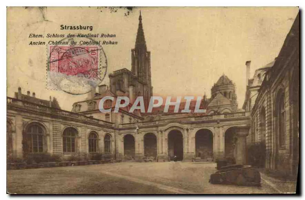 Straßburg — Schloss des Kardinals Rohan — Verlag unbekannt - Vorderseite