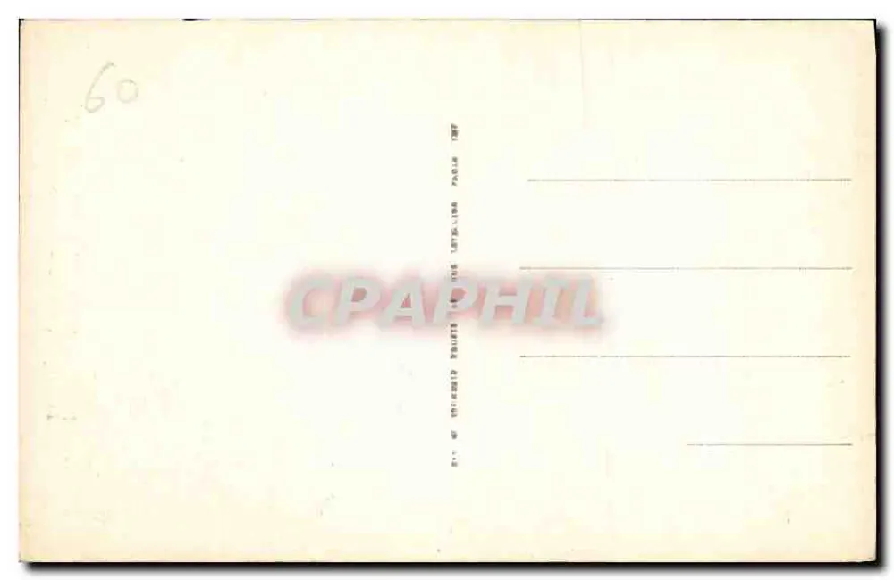 Statua di M. du Merite Personnel — Parco del Castello di Chantilly — La Bruyère, per Thomas — N° 109 - Verso