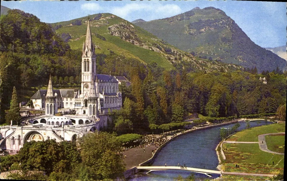 Lourdes — Basilika und neue Brücken — Éditions Yan-Roge - Vorderseite