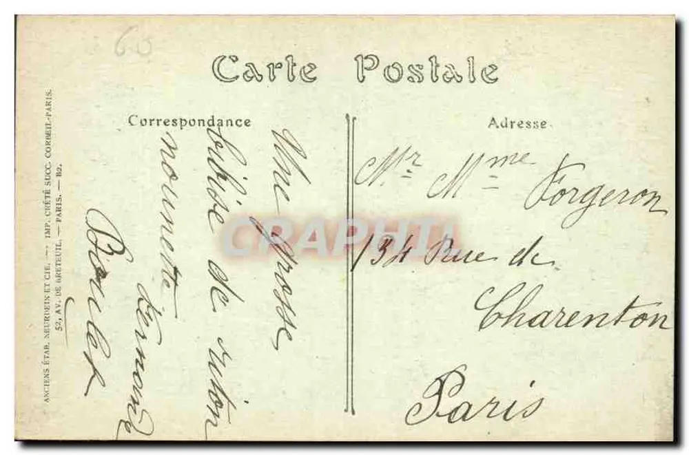 Castelo de Chantilly — Lado norte — JND Phot. - Verso