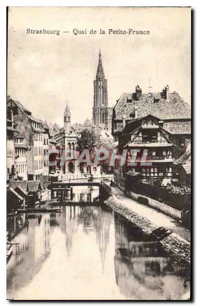 Straßburg — Quai de la Petite-France - Vorderseite
