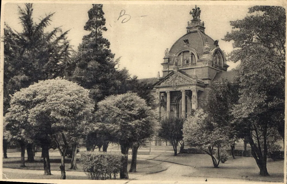 Palast des Rheins (früherer Kaiserpalast) — Straßburg — Verlag Félis Luib, n°9 - Vorderseite