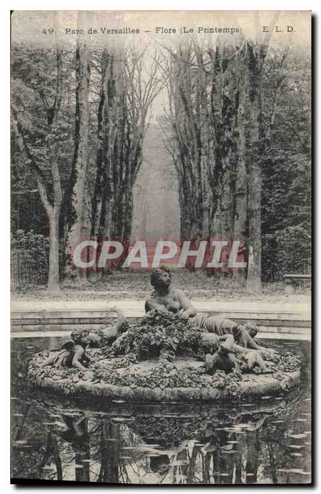 Parque de Versailles — Flore (A Primavera) — E.L.D. n°49 - Frente