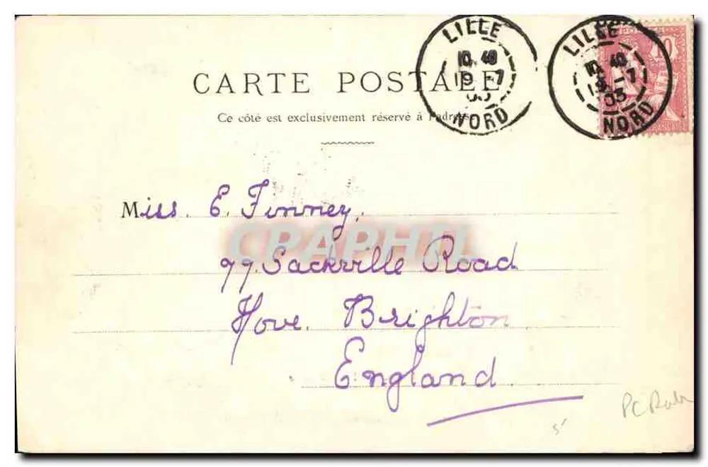 A Universidade de Lille — A Universidade — Lille, França - Verso