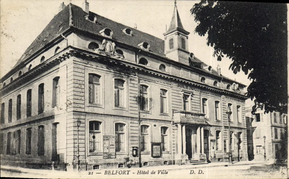 Belfort — Hotel de Ville — D. D. - Frente