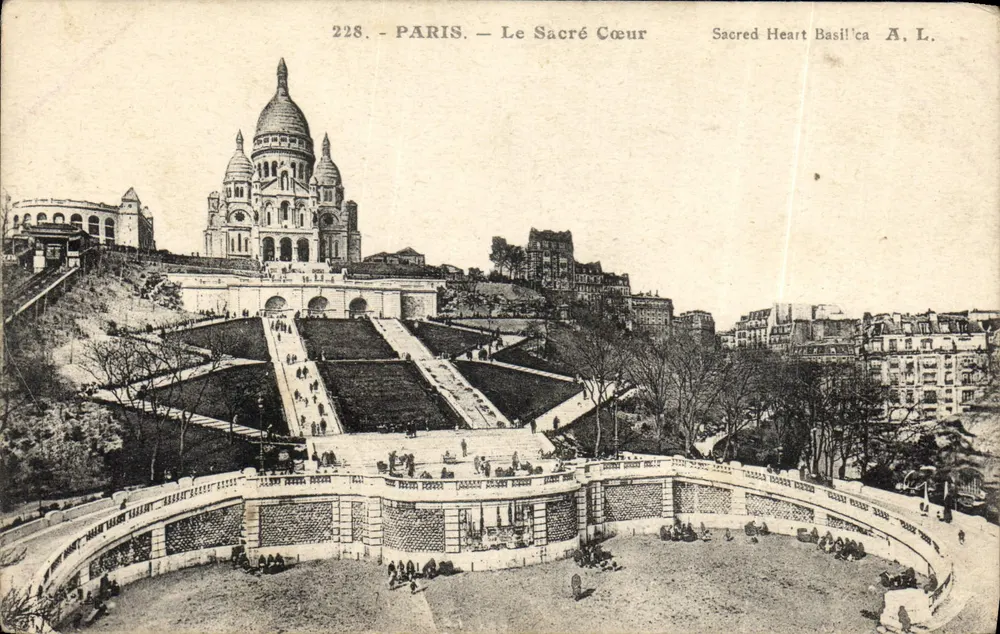 Paris — O Coração Sagrado — A. L. - Frente
