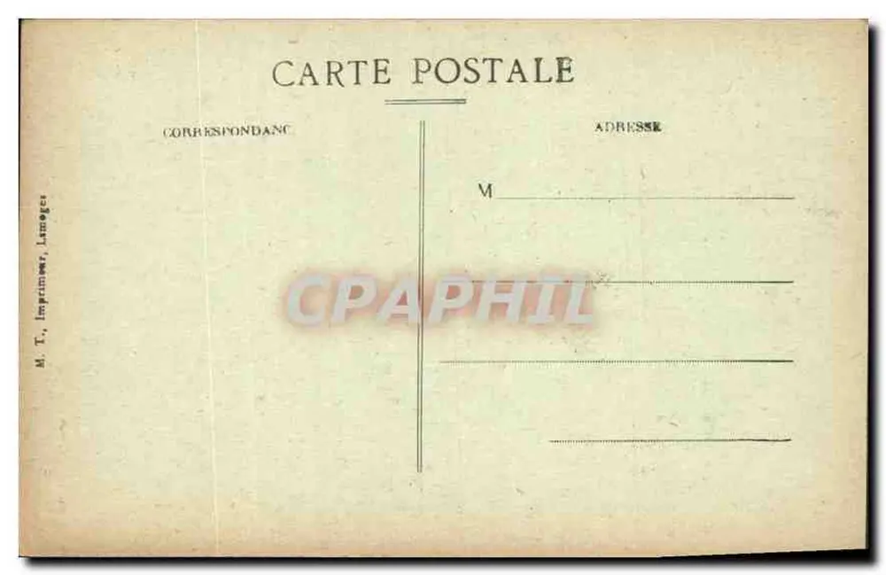 Seidenfabriken 1 k.500 von Bort — Wasserfall — Barbat, imp. Bort - Rückseite