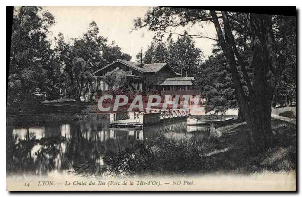 LYON — Das Chalet des Îles (Parc de la Tête-d'Or) — ND Phot. - Vorderseite