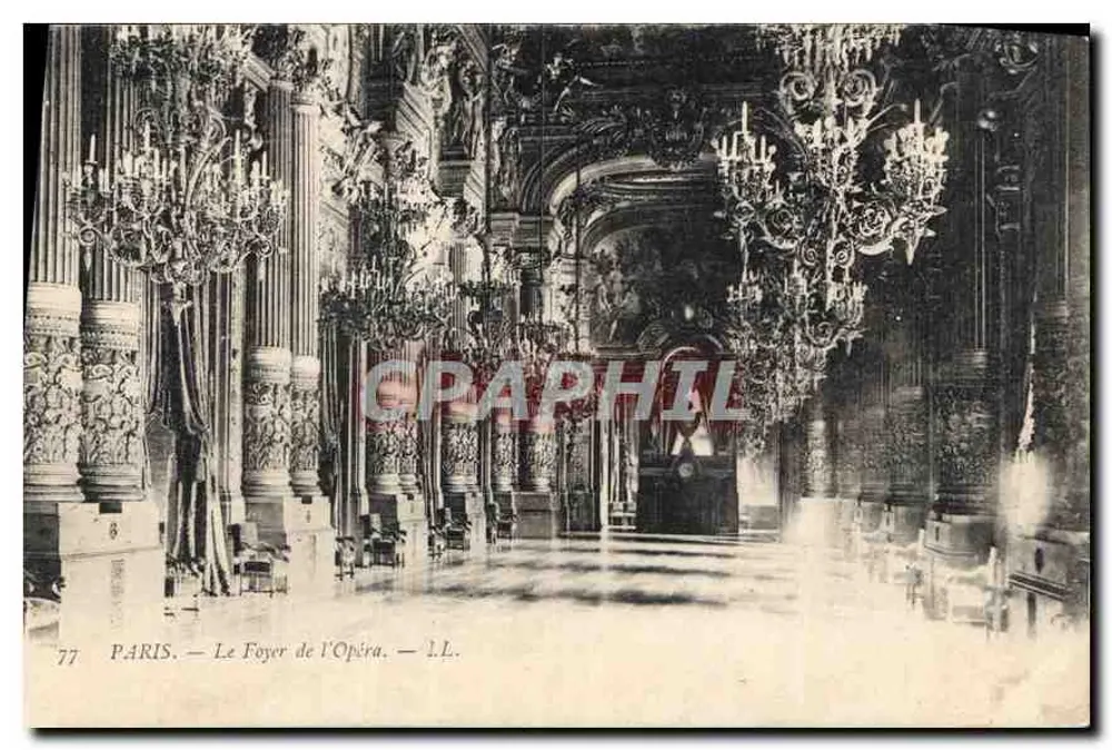 Paris — O Foyer da Ópera — L.L. - Frente