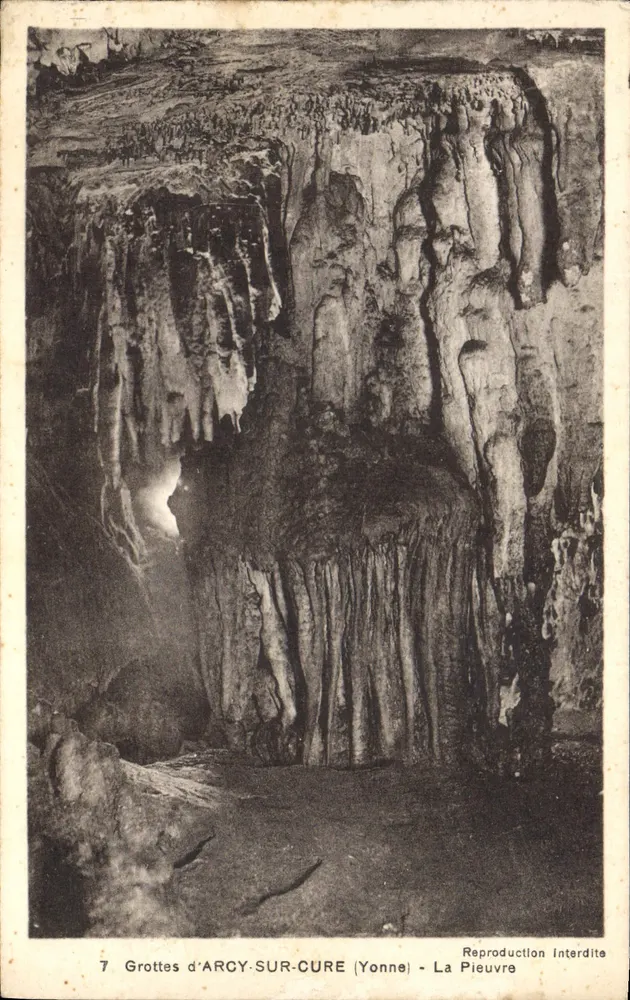 Grutas de Arcy-sur-Cure (Yonne) — A Octopus — Editor A. Joublin, n°7 - Frente