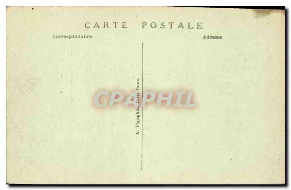 Chambord — Le Château — Façade Septentrionale — A. P. - Rückseite