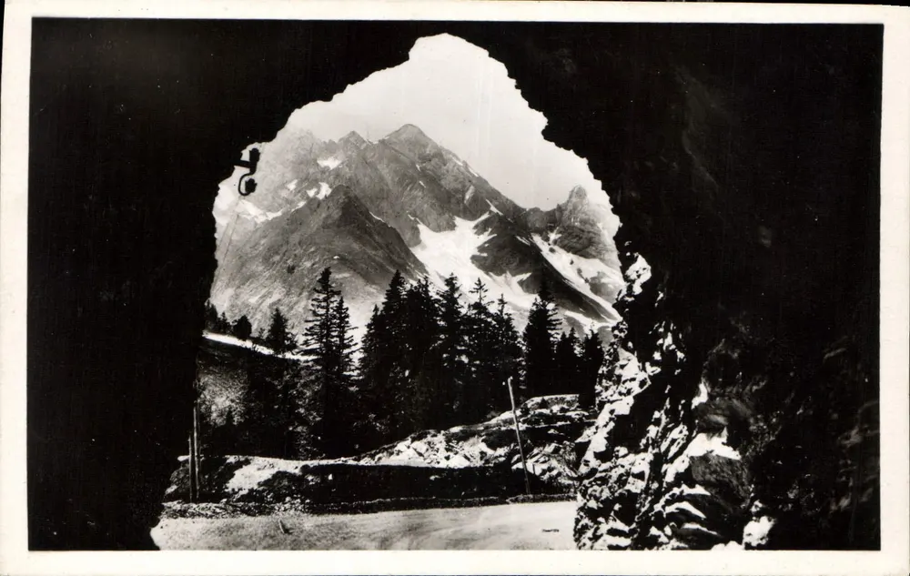 Col des Aravls — Tunnel des Tournants und l'Étale — Edition Gil, Annecy - Vorderseite