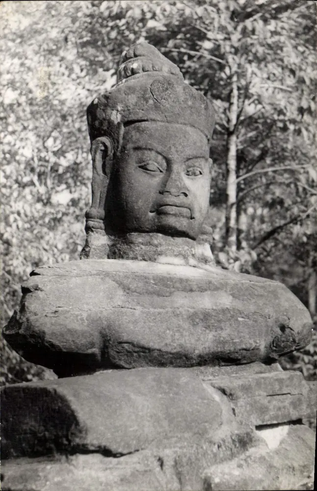 Angkor Thom — Eine Ansicht der Schönheitsstraße — Cliché Virtuable, Saigon - Vorderseite